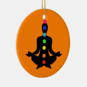 Chakra Art - Yoga Ornaments Keramisch Ornament (Rechts)