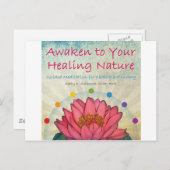 Chakra Balancing Briefkaart (Voorkant / Achterkant)