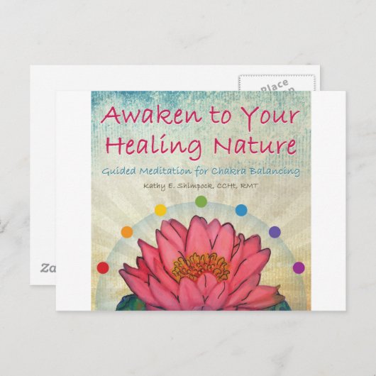 Chakra Balancing Briefkaart (Voorkant / Achterkant)