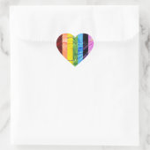 chakra-balans hart sticker (Tas)