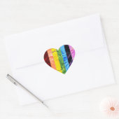 chakra-balans hart sticker (Envelop)