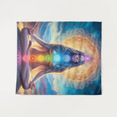 Chakra-bemiddeling Wandkleed (Voorkant (horizontaal))