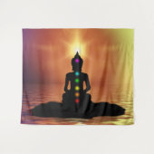Chakra-bemiddeling Wandkleed (Voorkant (horizontaal))