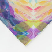 Chakra Blanket - Diagonaal Fleece Deken (Hoek)