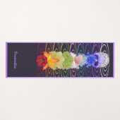 Chakra Bloemen voor Zen Yoga Meditatie Namaste Yogamat (Voorkant (horizontaal))