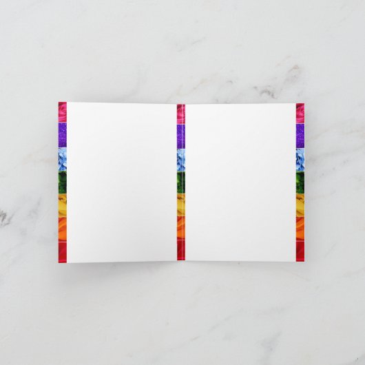 Chakra Blooms Kaart (Binnen)