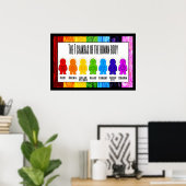 Chakra Buddies Poster (Thuiskantoor)