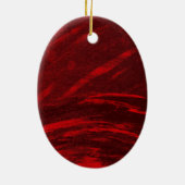 Chakra Buddies: Wortelchakra Keramisch Ornament (Achterkant)