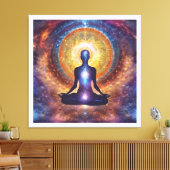 Chakra  canvas afdruk (Insitu (Woonkamer))