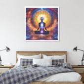 Chakra  canvas afdruk (Insitu (Slaapkamer))