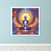Chakra  canvas afdruk (Insitu (Houten vloer))