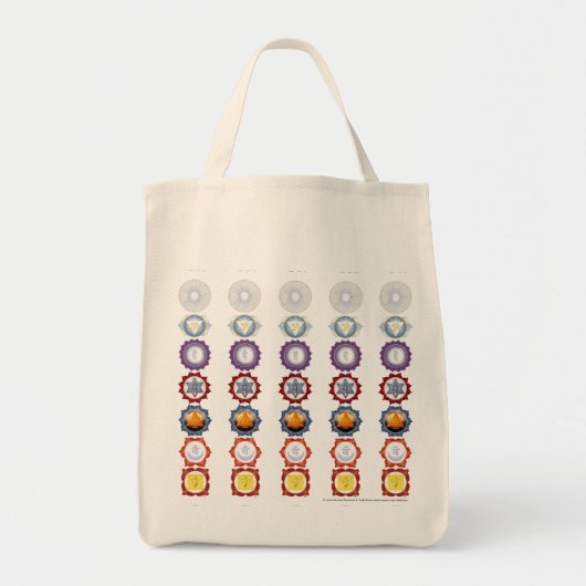 Chakra Canvas tas (Voorkant)