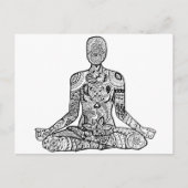 Chakra Chica Briefkaart (Voorkant)