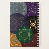 Chakra Collage Shadow Mandala Multi Color Planner (Achterkant)
