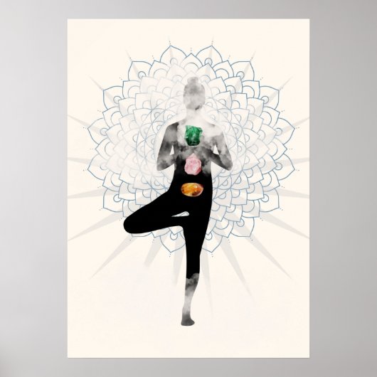 Chakra Crystals Poster (Voorkant)