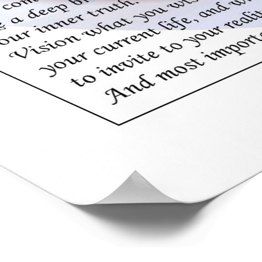 Chakra Diagram en Gemstone Directory Chart Poster (Hoek)