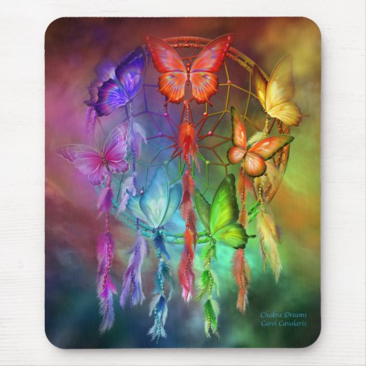 Chakra Dreams Art Mousepad Muismat (Voorkant)