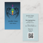 Chakra Energie Spirituele Healing Visitekaartje (Voorkant / Achterkant)
