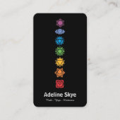 Chakra-energiepunten Visitekaartje (Voorkant)