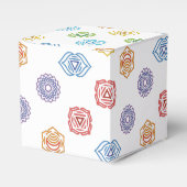 Chakra Energy Custom Favor Box Bedankdoosjes (Voorkant Zijde)