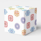 Chakra Energy Custom Favor Box Bedankdoosjes (Achterkant)