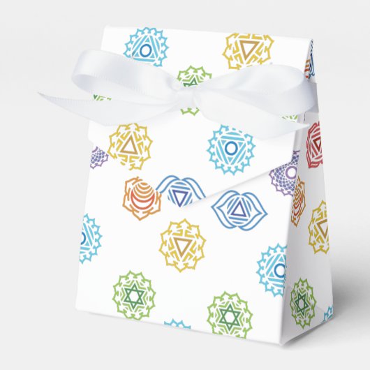 Chakra Energy Custom Favor Box Bedankdoosjes (Voorkant Zijde)