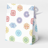 Chakra Energy Custom Favor Box Bedankdoosjes (Achterkant)