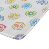 Chakra Energy Glass Cutting Board Snijplank (Hoek)