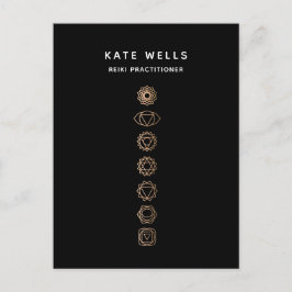 Chakra Energy Healer Briefkaart