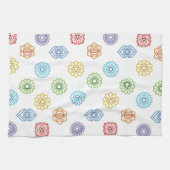 Chakra Energy Kitchen Towel Theedoek (Horizontaal)