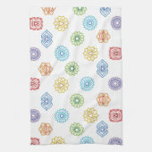 Chakra Energy Kitchen Towel Theedoek (Verticaal)