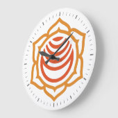 Chakra Energy Wall Clock Grote Klok (Hoek)