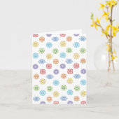 Chakra Energy Wenskaarten Kaart (Gele Bloem)