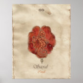 CHAKRA FAE - SACRAL POSTER (Voorkant)