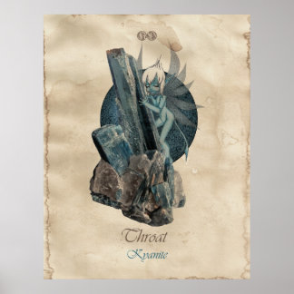 CHAKRA FAE - THROAT POSTER