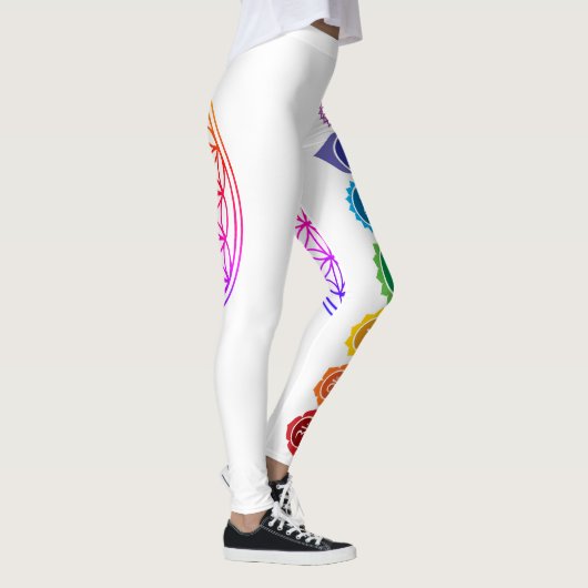 Chakra Flower of Life leggings (Rechts)