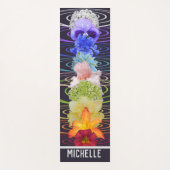 Chakra Flowers Yoga Mat (Voorkant)