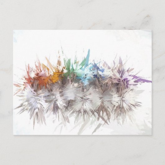 Chakra Gemstenen Briefkaart (Voorkant)