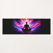 Chakra Glow Yoga Mat Meditatie Design (Voorkant (horizontaal))