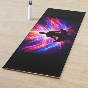 Chakra Glow Yoga Mat Meditatie Design
