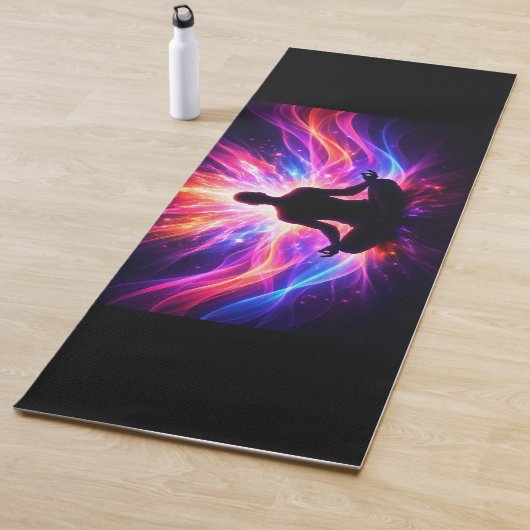 Chakra Glow Yoga Mat Meditatie Design (In situ)