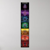 Chakra Goddesses Banner 2e editie Poster (Voorkant)