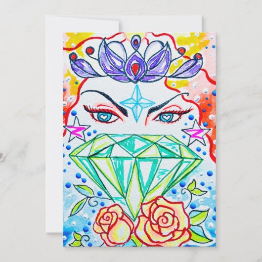Chakra Godin Kaart (Voorkant)