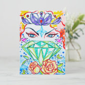 Chakra Godin Kaart (Staand voorkant)