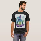 Chakra Harmonie Ontwaakte Energie T-shirt (Voorkant volledig)