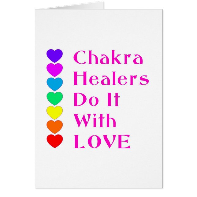 Chakra Healers doen het met liefde (Voorkant)