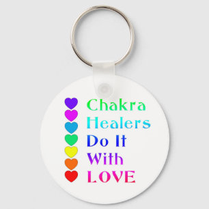 Chakra Healers doen het met liefde voor regenboogk Sleutelhanger