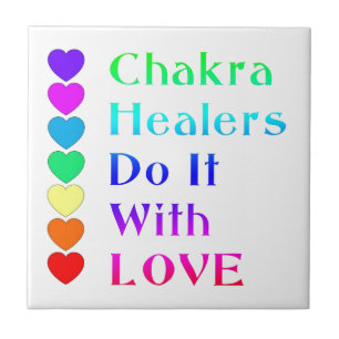 Chakra Healers doen het met liefde voor regenboogk Tegeltje