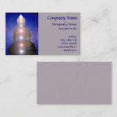 Chakra Healing Light Yoga Meditation Zen Buddha Visitekaartje (Voorkant / Achterkant)