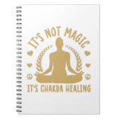 Chakra Healing Magic | Esoterische Yoga Gift Ideeë Notitieboek (Voorkant)